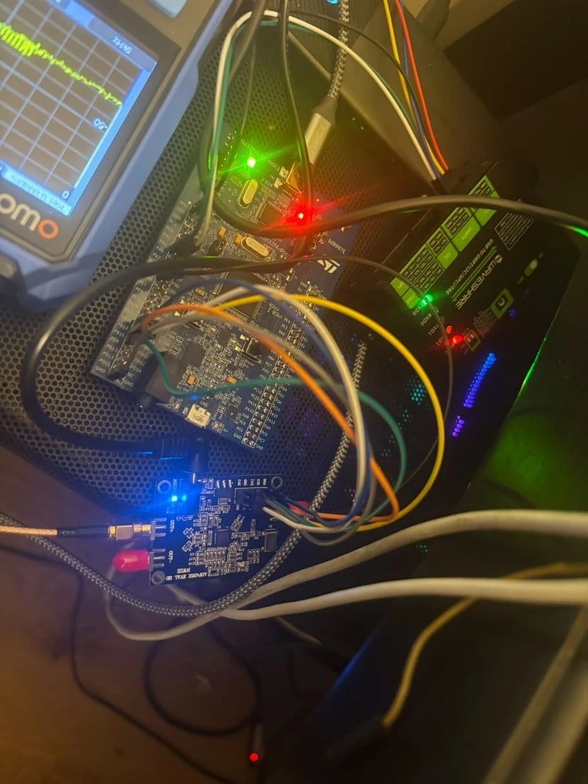 Figure 8.1 - ADF4351 RF synthesizer module used in the project.